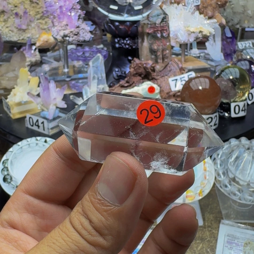 水晶未镶嵌珠宝半成品