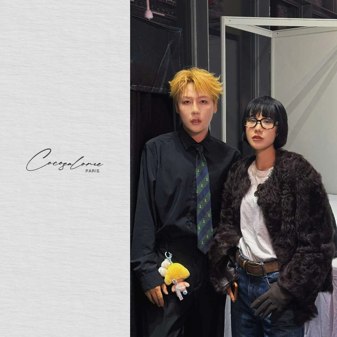 韩彬彬"咖湖羊"天然羊毛皮毛一体外软糯内挺括高端气质外套2283-1