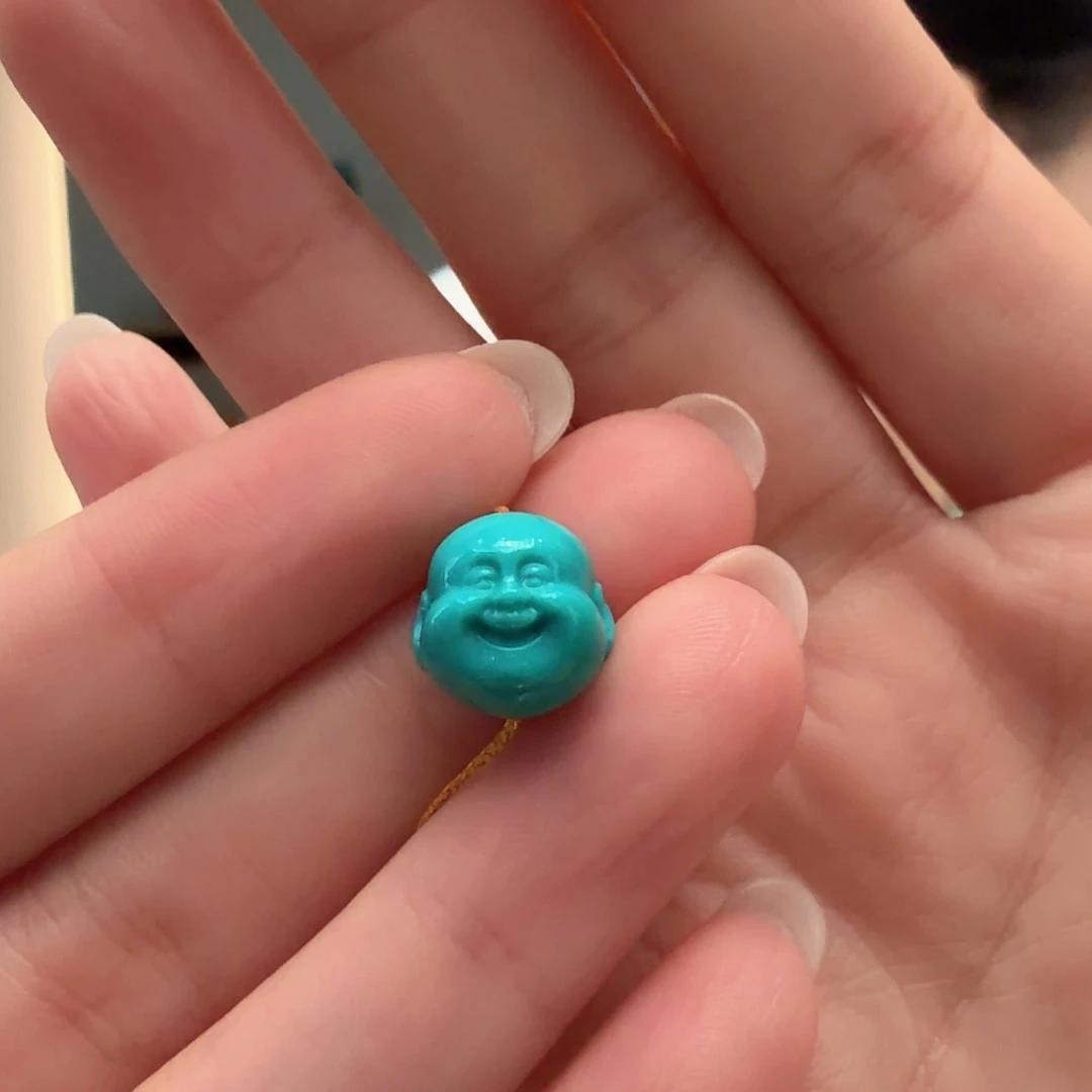 绿松石未镶嵌颈饰