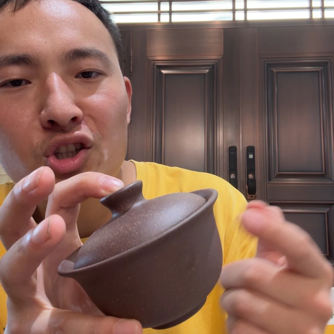 茶杯紫砂原矿原石的制作方法