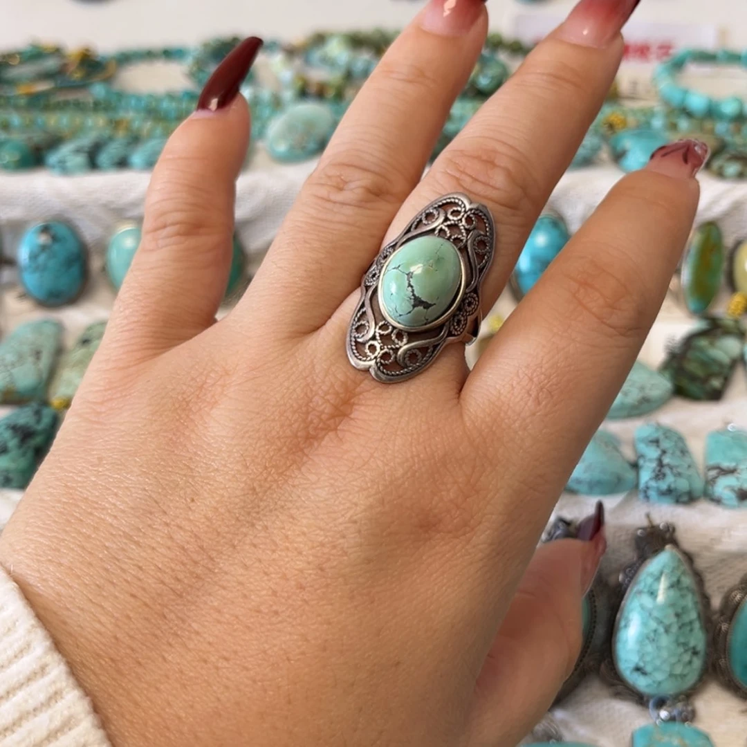 【闪购商品】未镶嵌绿松石珠宝奇石