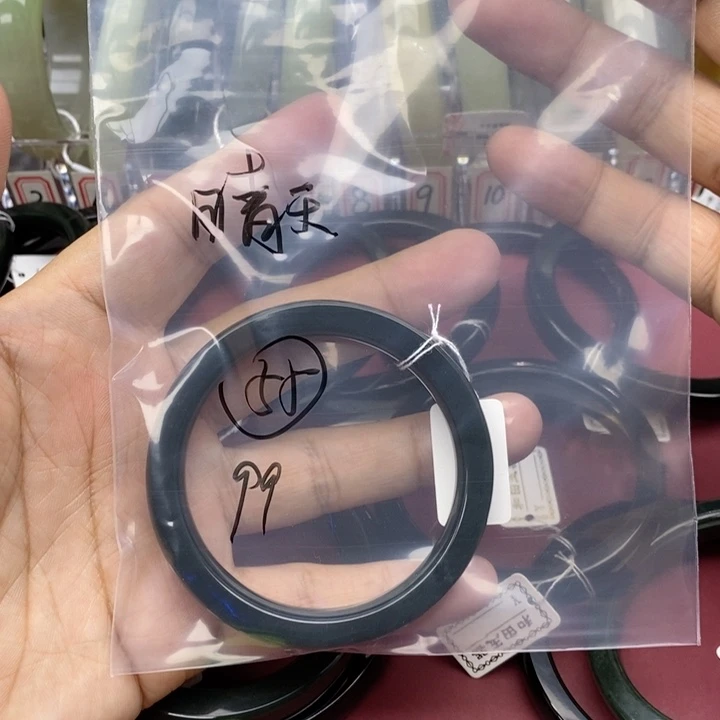 和田玉手镯未镶嵌晴***6