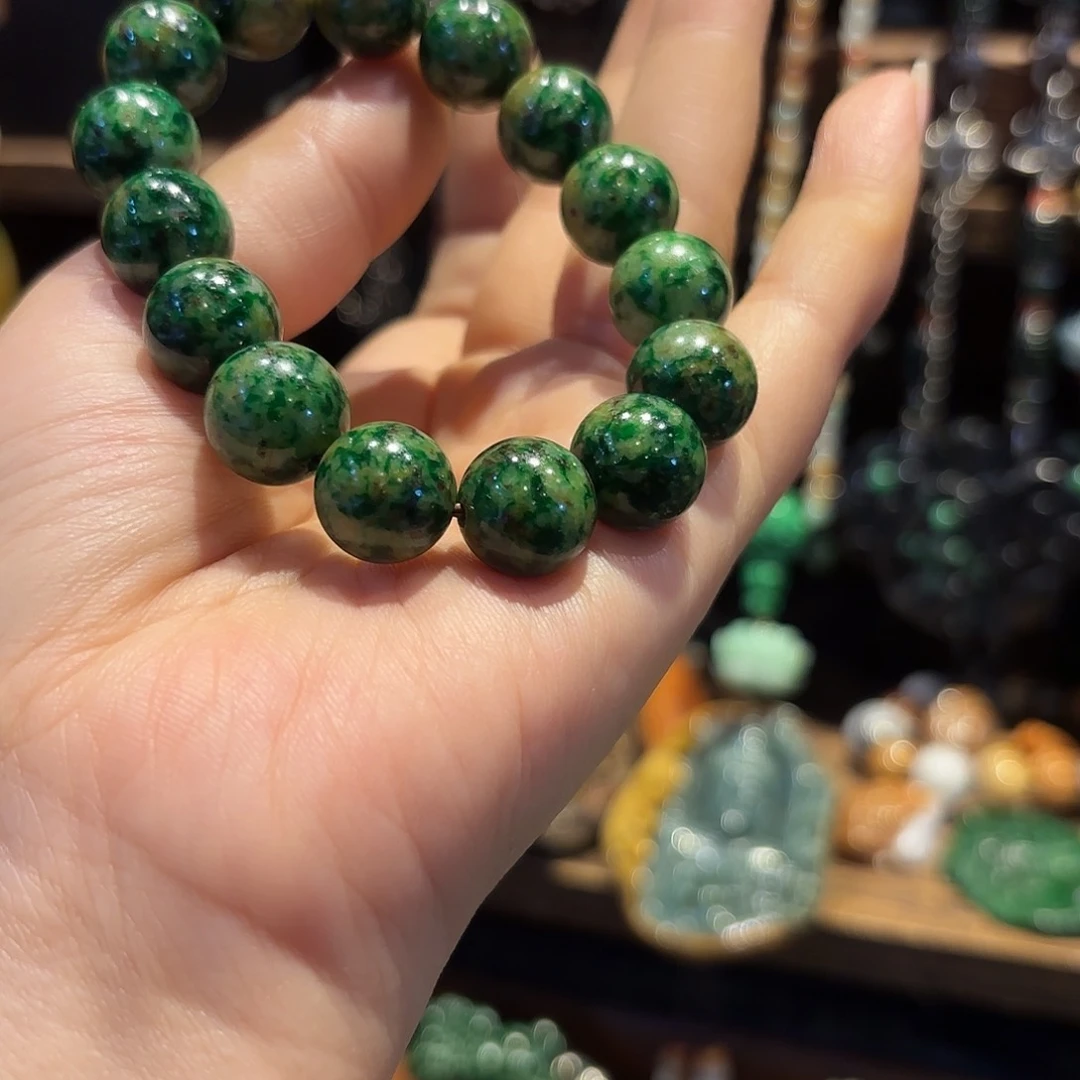 翡翠手链未镶嵌二****8原创