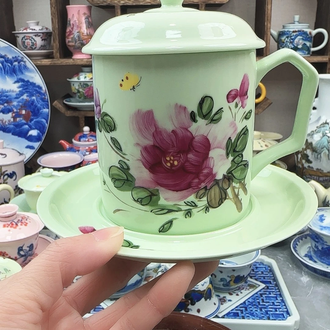 陶杯子景德镇瓷器567老厂瓷21