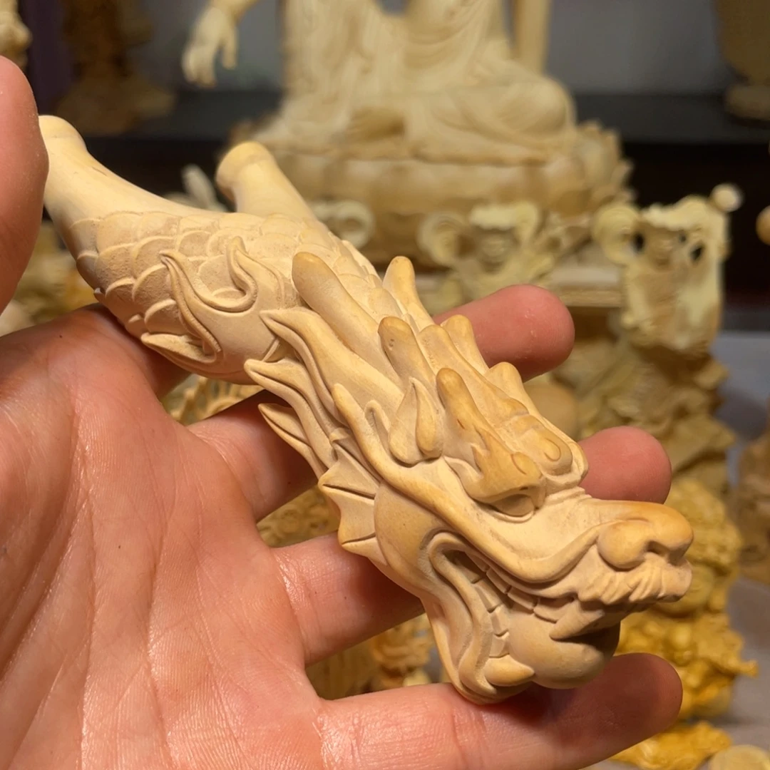黄杨木黄杨龙头弹弓