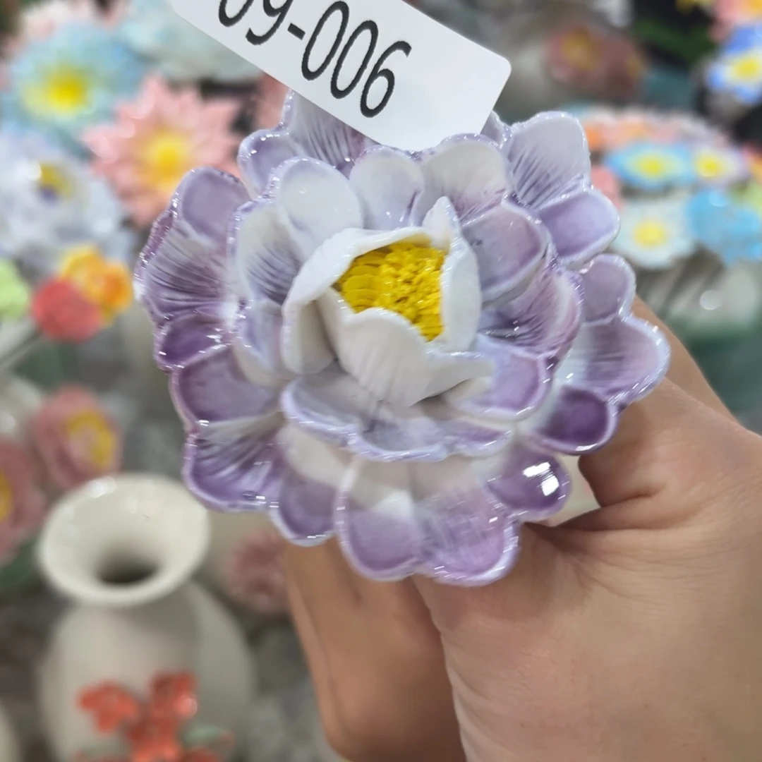 瑕疵906 陶瓷花拍满20元发货，随意退款的拉黑