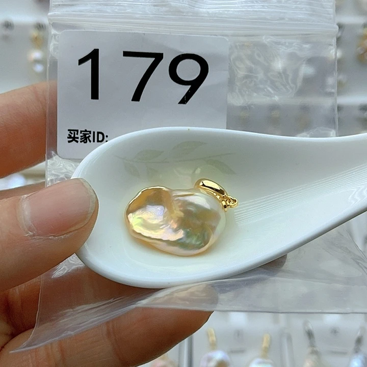 淡水珍珠颈饰银S925镶嵌