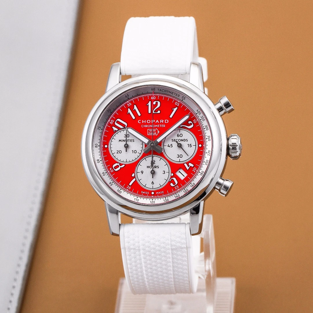 99新 Chopard/萧邦 经典赛车系列自动机械男表168589-3008