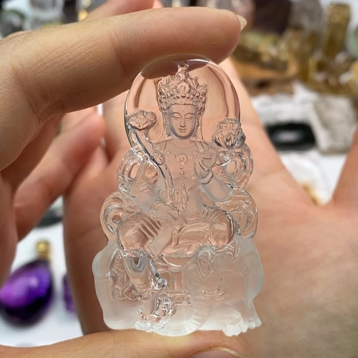 水晶颈饰未镶嵌五****亚定制