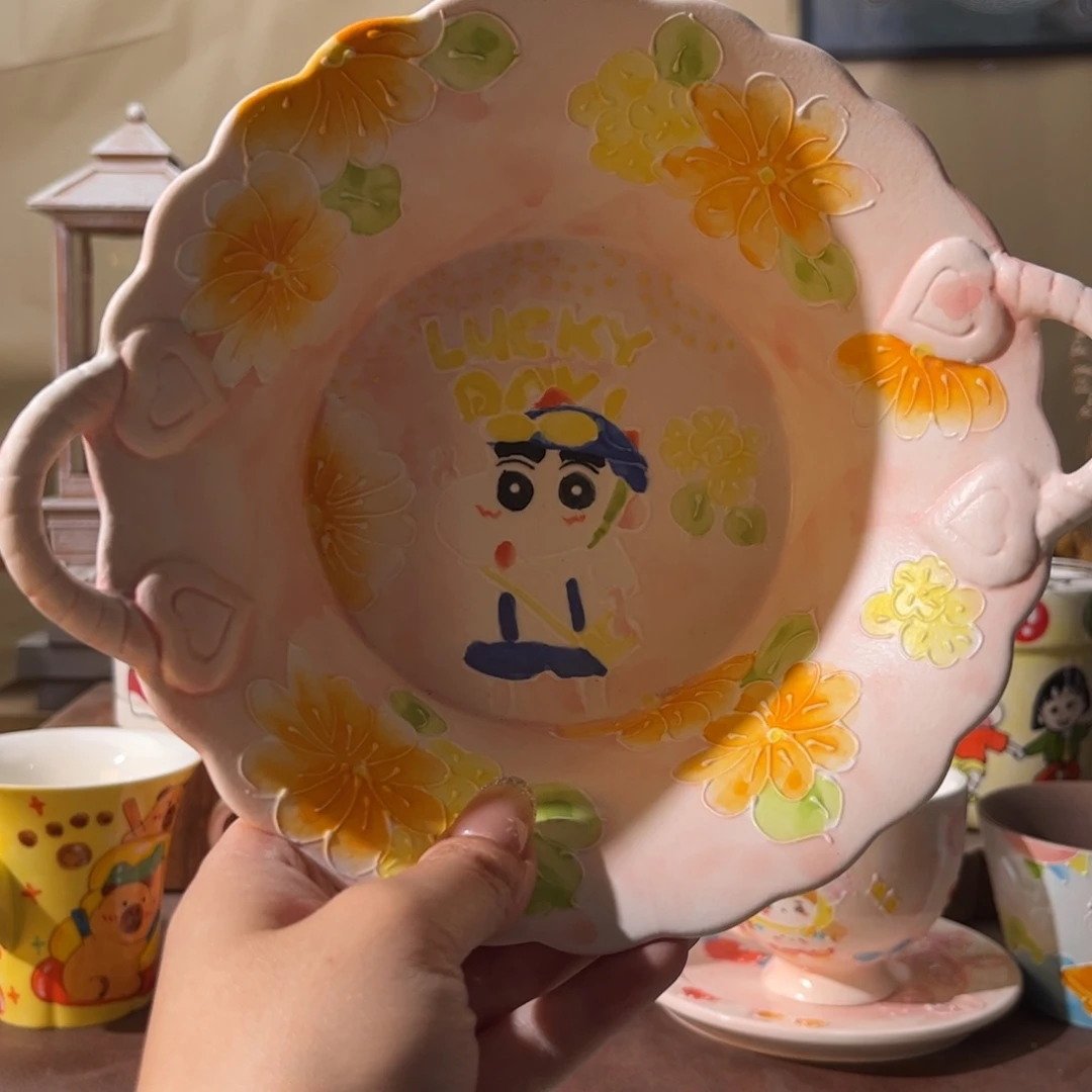 景德镇陶瓷手绘文创水杯