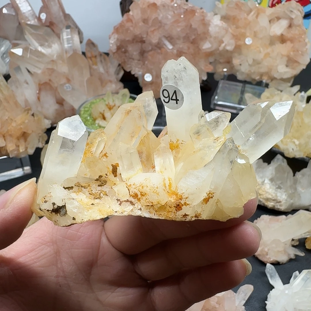 水晶银S925镶嵌珠宝半成品2
