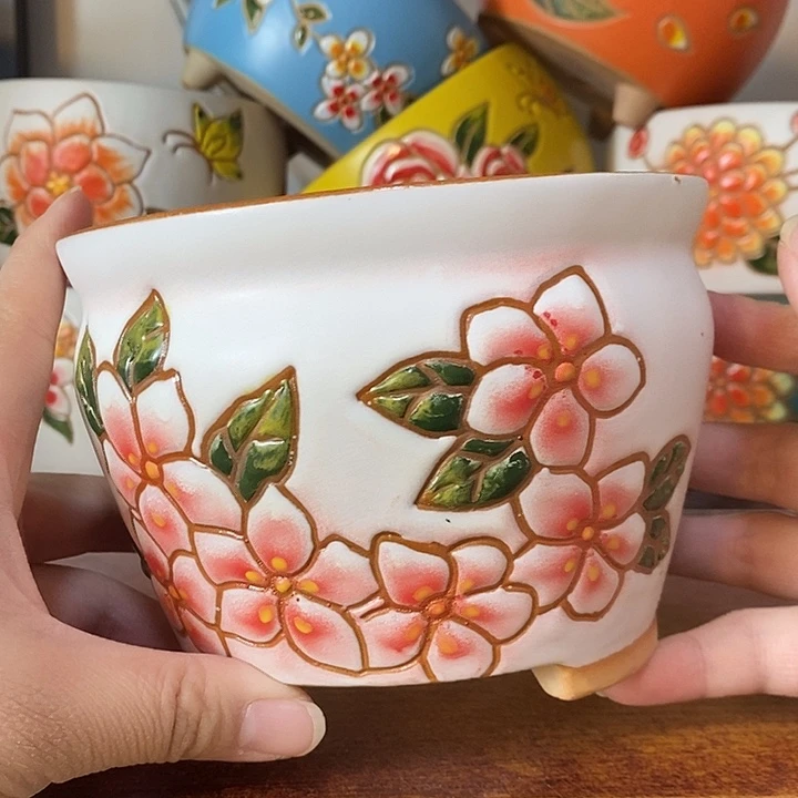 外14内13高10.5左右，纯手工制作，一单包邮