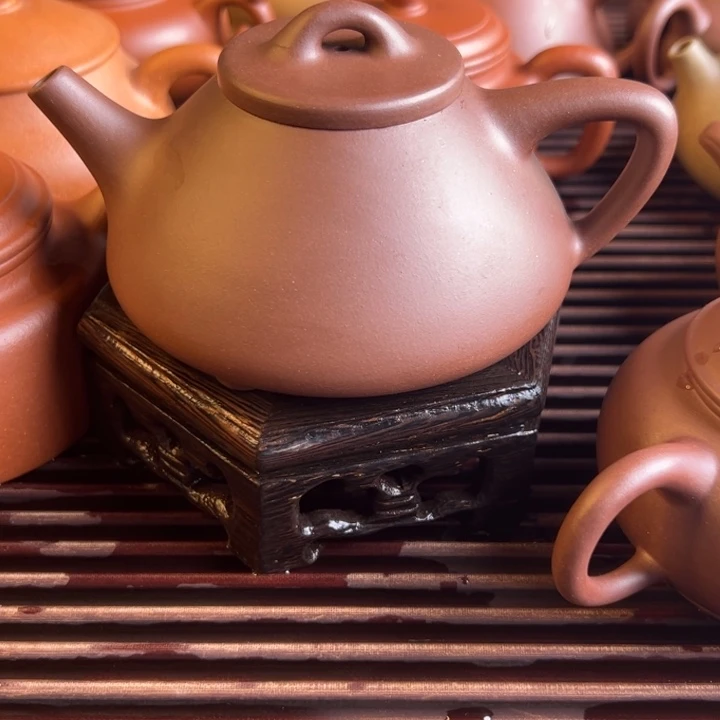 茶壶紫砂底槽青子冶200cc