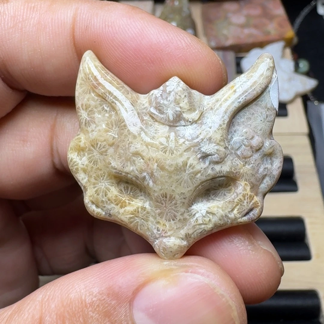 未镶嵌纯天然色有机玉石保真色硅化玉