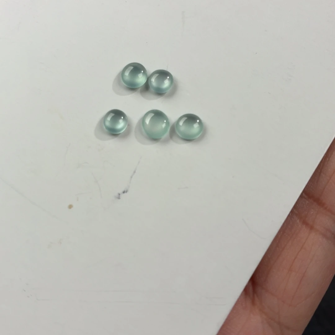 翡翠未镶嵌颈饰9号，天然缅甸翡翠