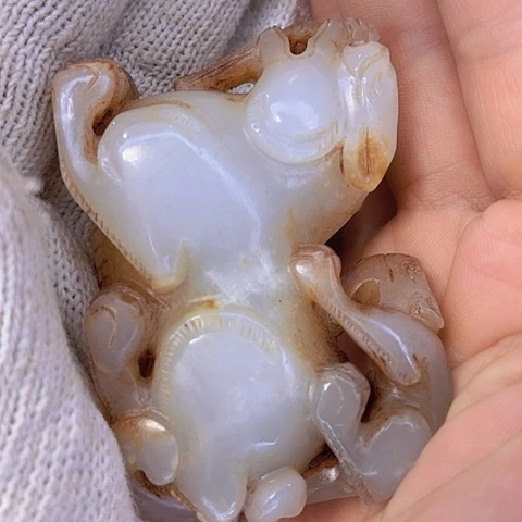 和田玉（白玉）挂件未镶嵌