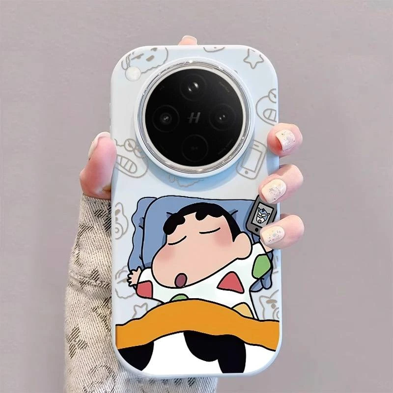 睡觉小新适用OPPOFindX8s+手机壳创意x8ultra可爱x8pro防摔保护套