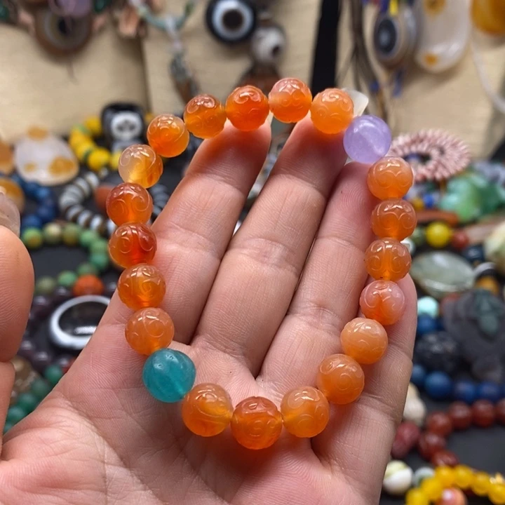 玛瑙/玉髓手链未镶嵌