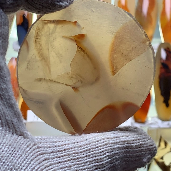 未镶嵌玛瑙/玉髓珠宝半成品90