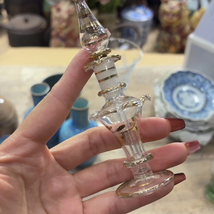 玻璃古美术置物摆件