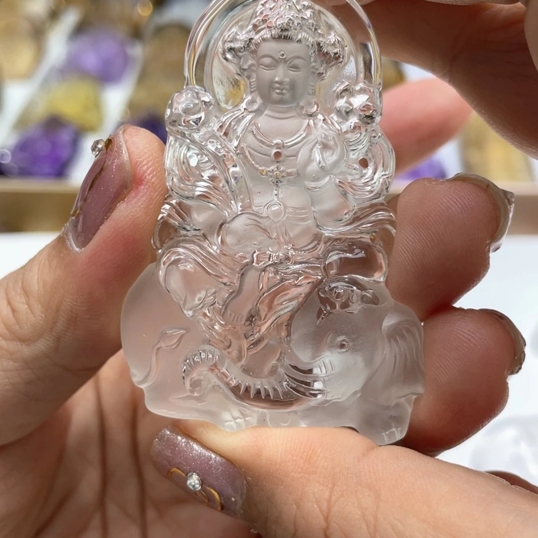 吊坠(赠链)未镶嵌水晶大****车定制