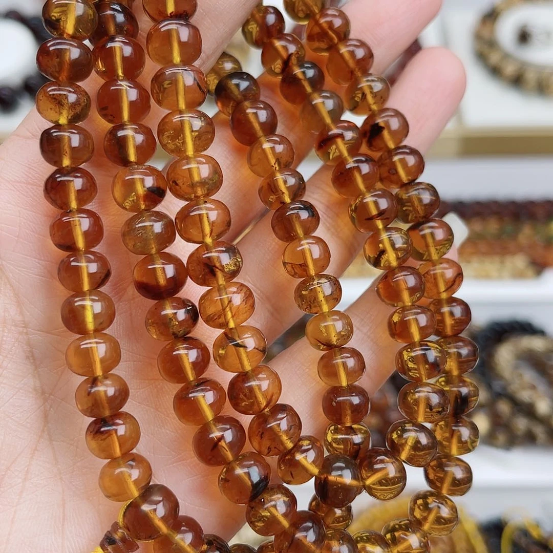 未镶嵌颈饰琥珀琥珀8