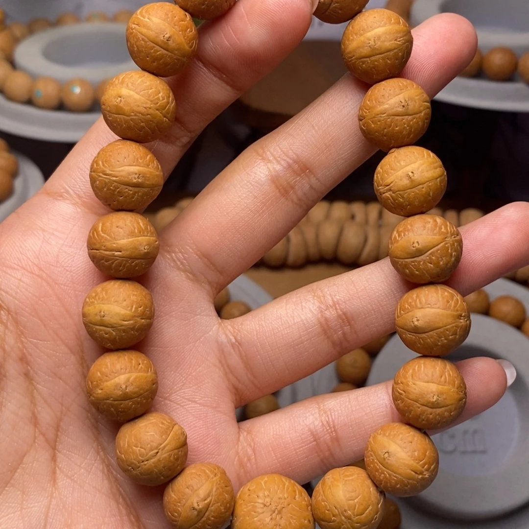 凤眼菩提吊坠手串