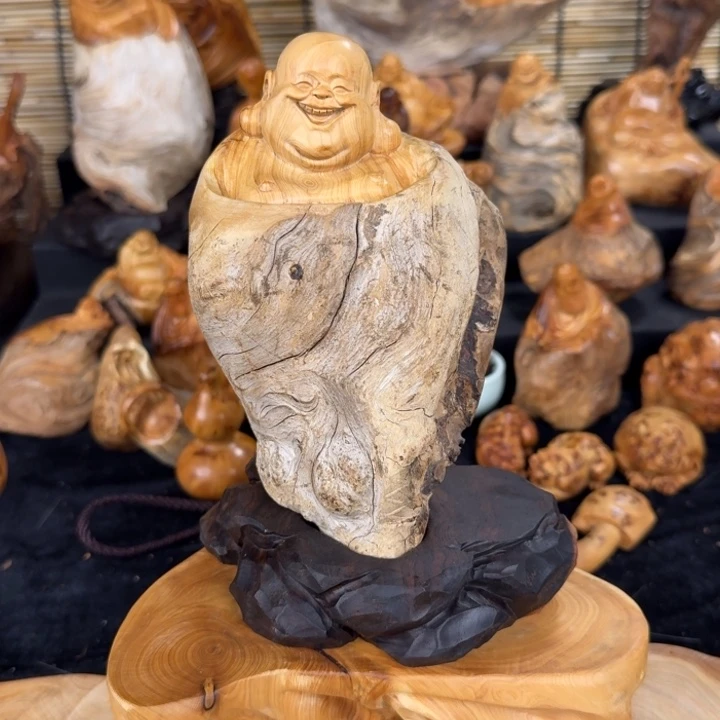 柏木（崖柏）手把件