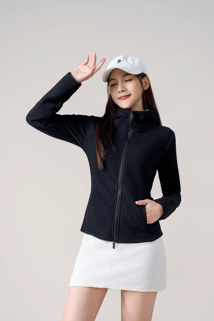 【2025新款小蛮腰】X石墨烯7A抗菌羊绒蚕丝蛋白修身保暖轻奢外套882