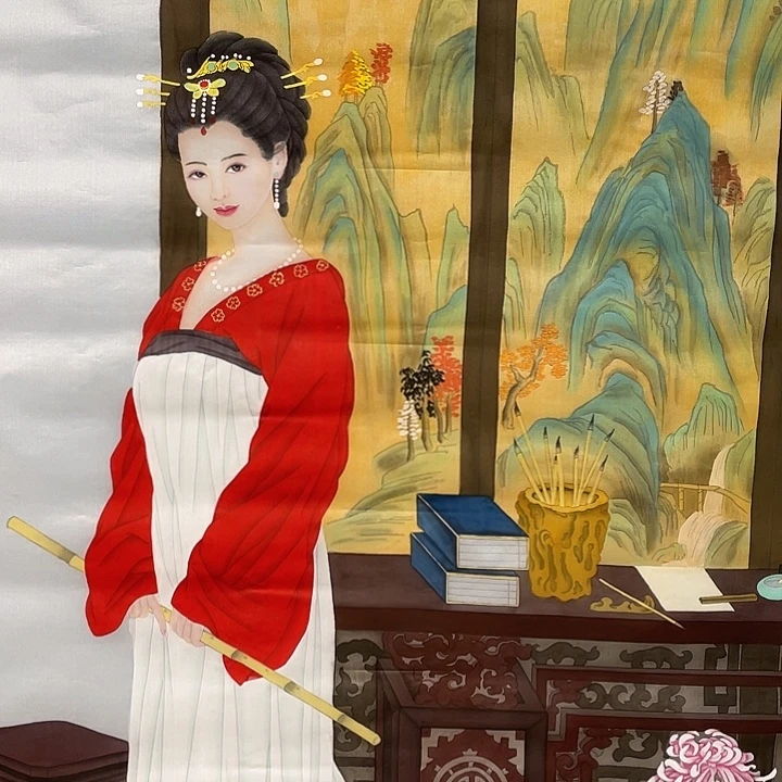 玉***缘精品国画精品作品