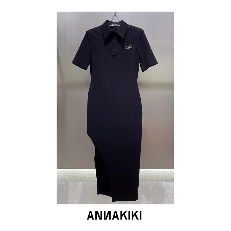 ANNAKIKI polo衫连衣裙 3B30827142A