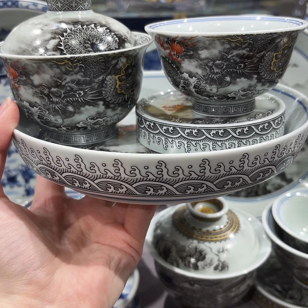 瓷片景德镇瓷器艺术半手