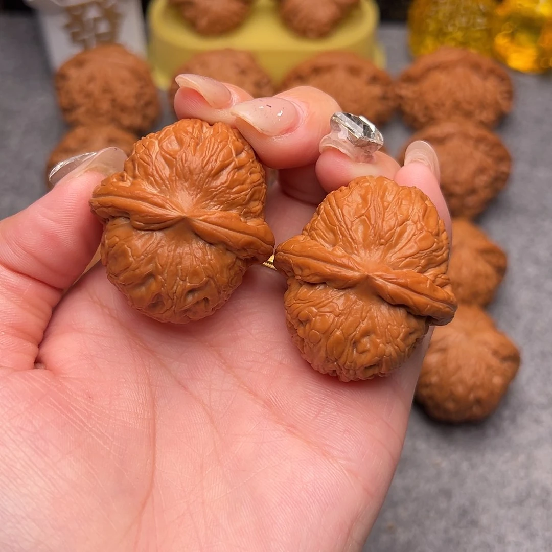 把件文玩核桃毕业精品精配元宝40.9全品