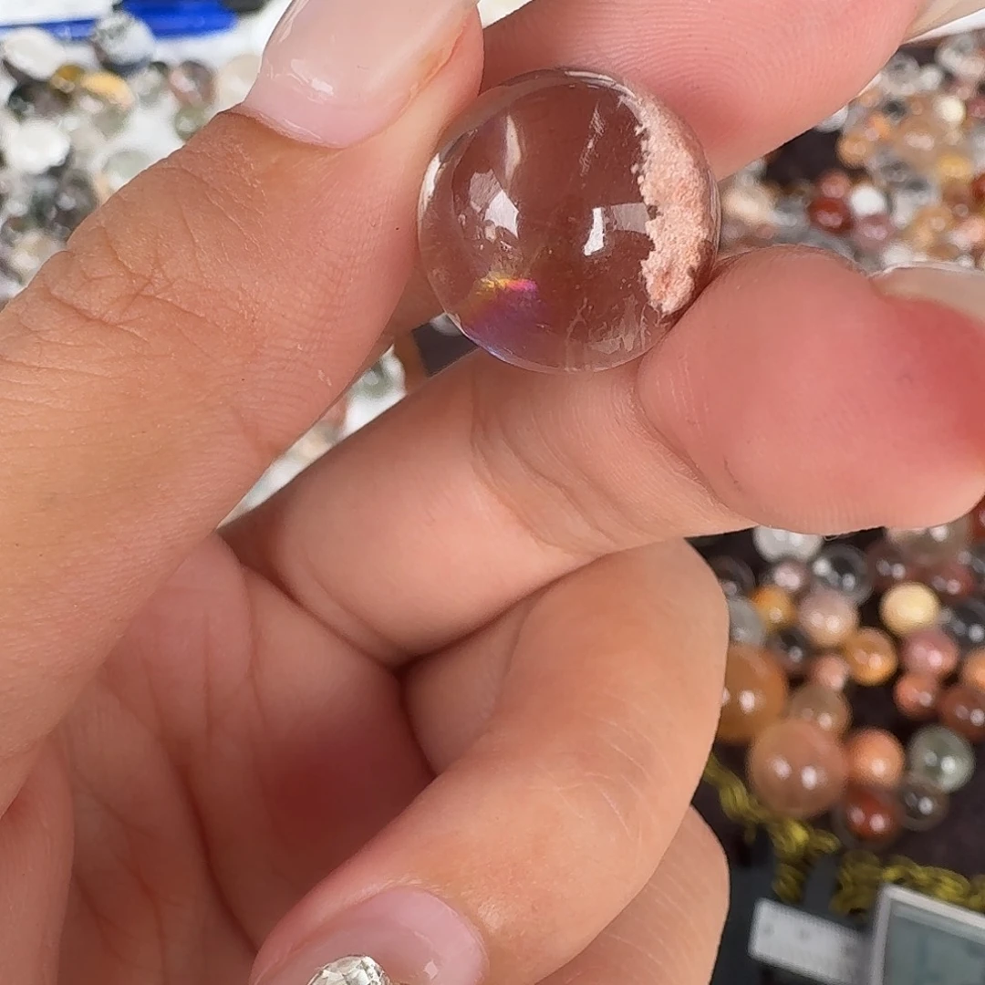 ️****水晶手链未镶嵌粉幽灵