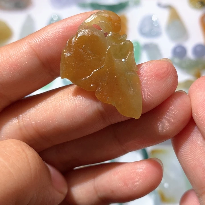 未镶嵌定制翡翠蝴蝶仙子