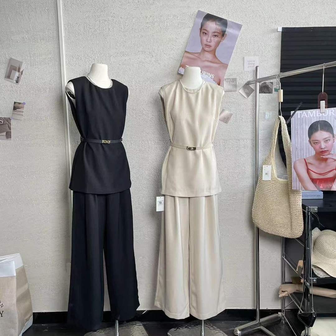 『雨美 Show』8830时尚百搭无袖套装