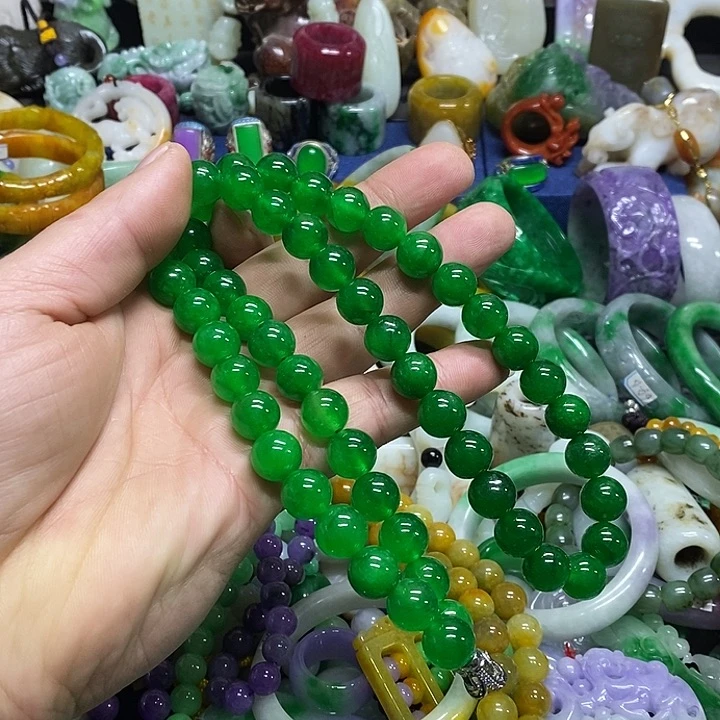 颈饰未镶嵌翡翠L****n缅甸翡翠首饰配饰