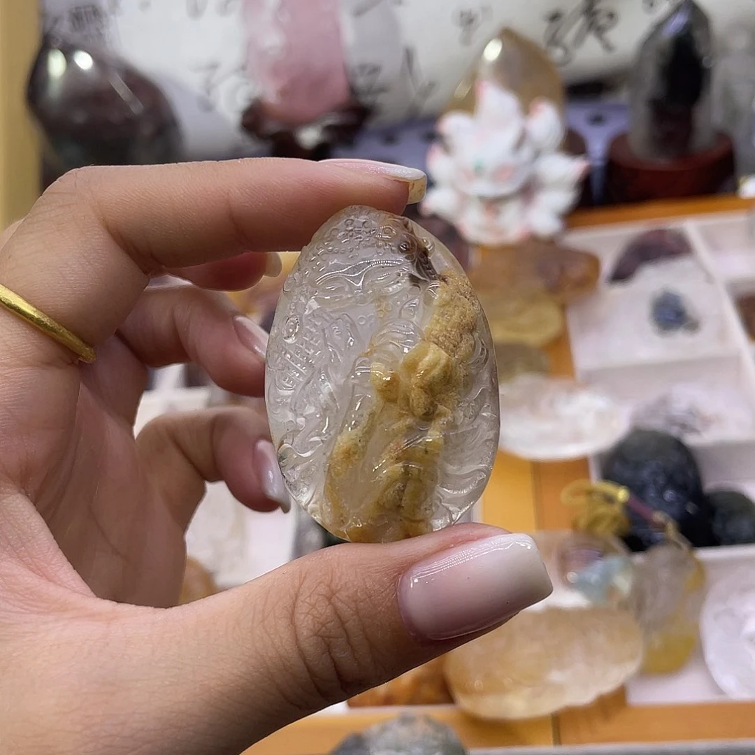 颈饰未镶嵌水晶天然