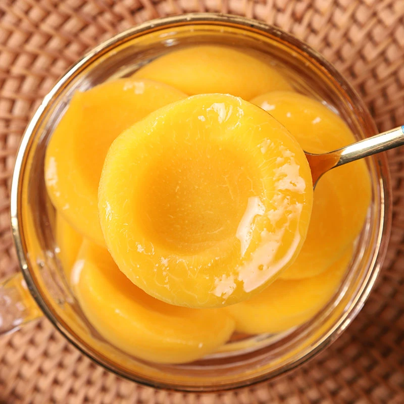 【拍一发四】黄桃罐头510g*4瓶沂蒙山特产水果罐头零食必备