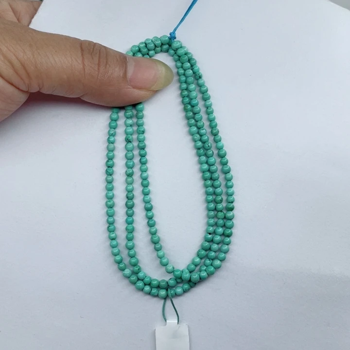 绿松石未镶嵌颈饰小**@