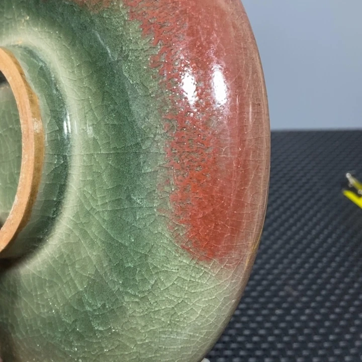 摆件A**儿钓窑瓷器器器型规整