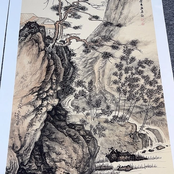 手绘作品全场放大漏