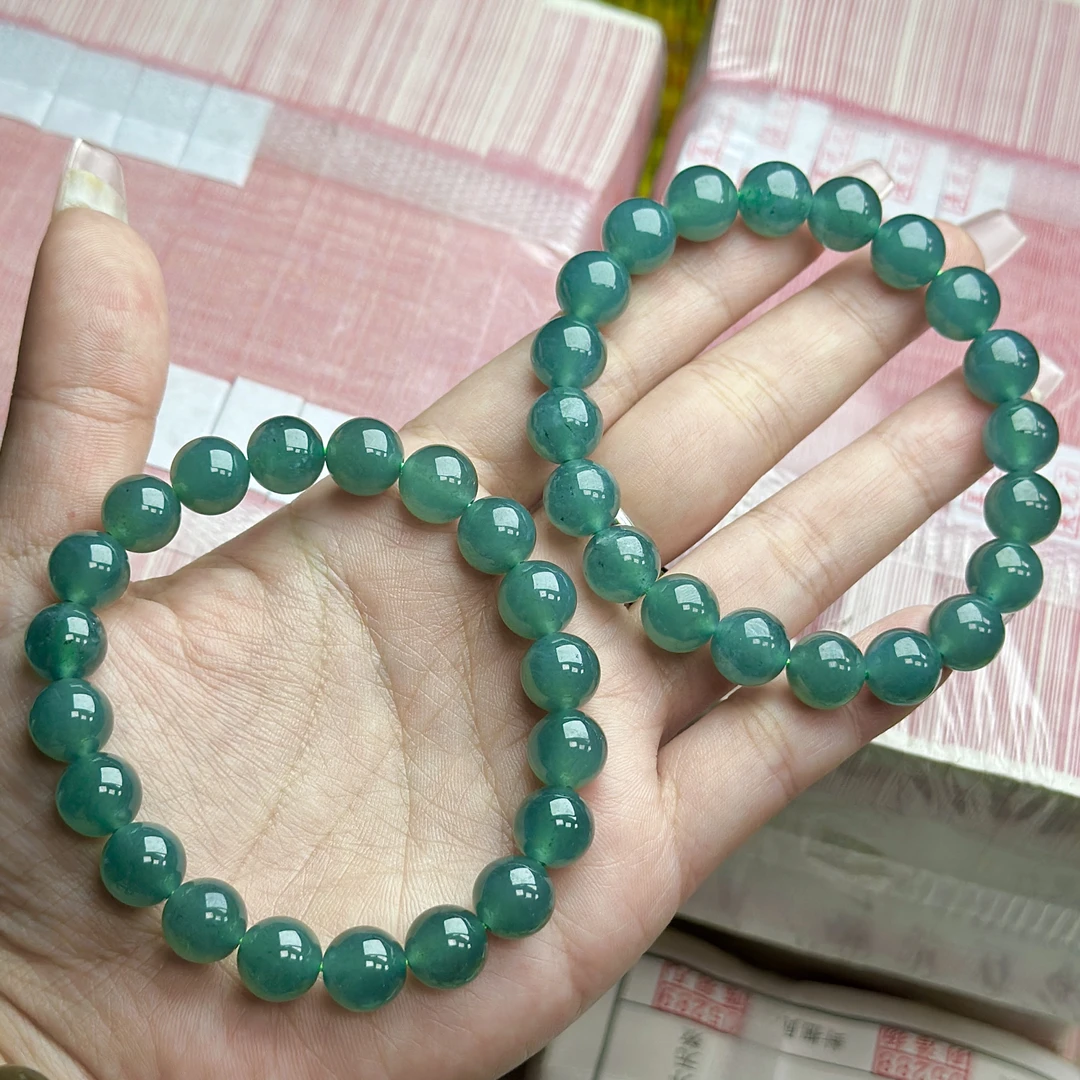 【CH】翡翠手串-约9mm（多样性发其一）