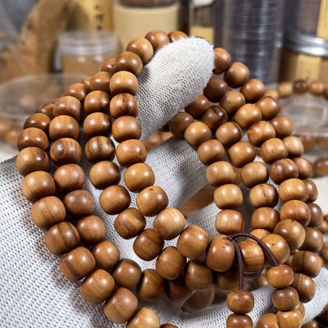 檀香木手串/手链8×9多圈福利串 迈索尔