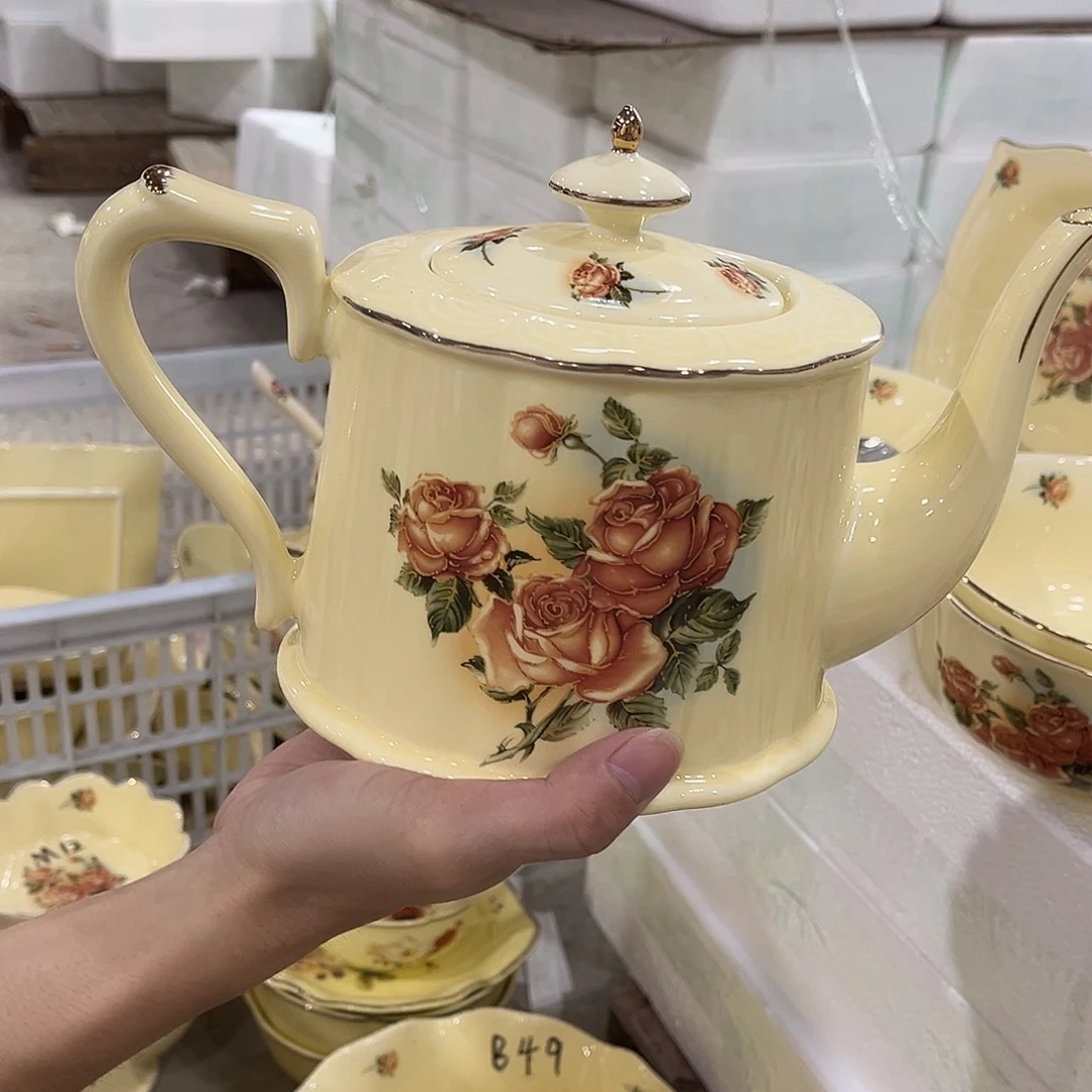星博陶瓷有限公司茶壶套装