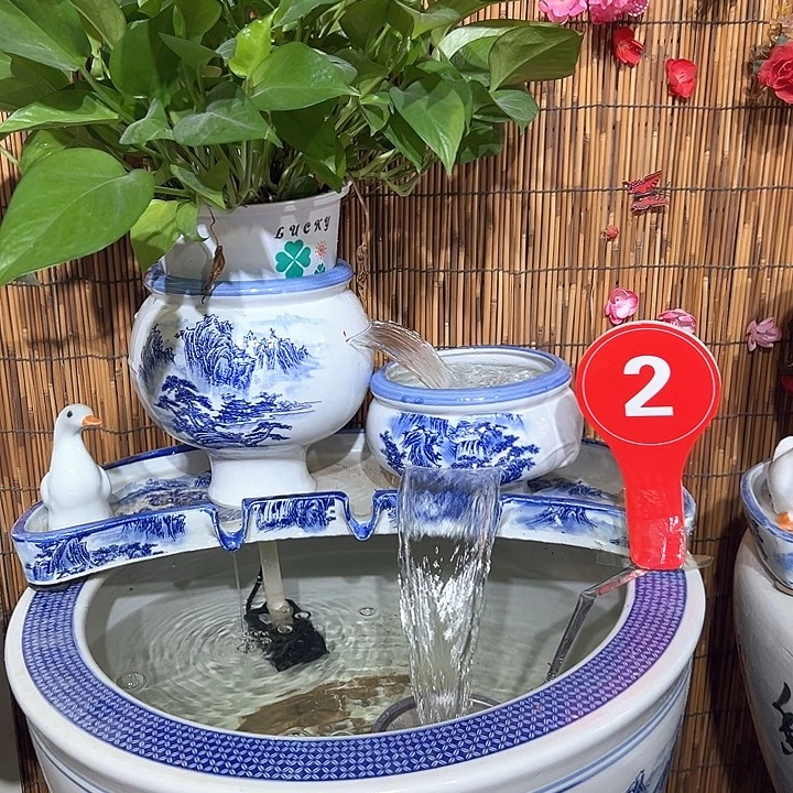 像***由紫砂花盆60青花流水可以看一下配齐