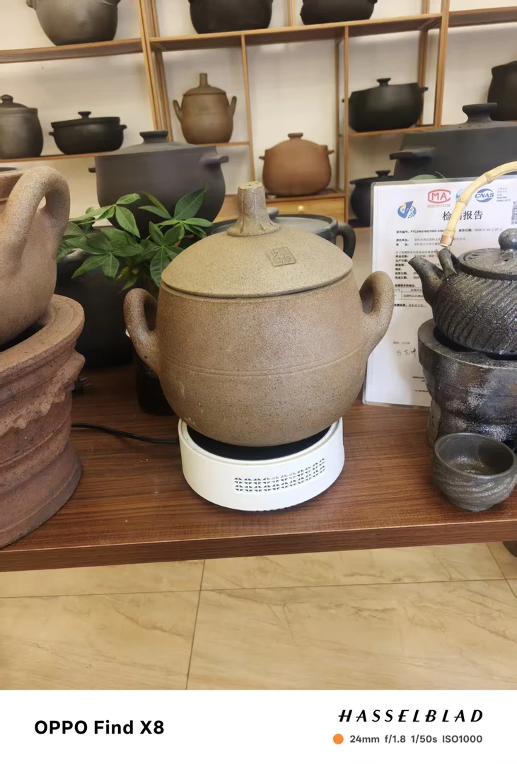 南瓜砂锅中式分体传统无釉涂层煲汤家用老式大容量复古