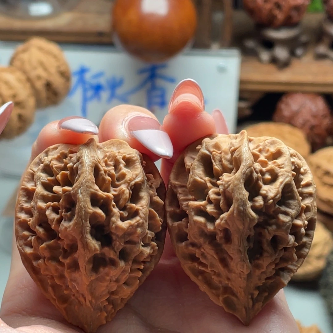 把件文玩核桃小楸香146