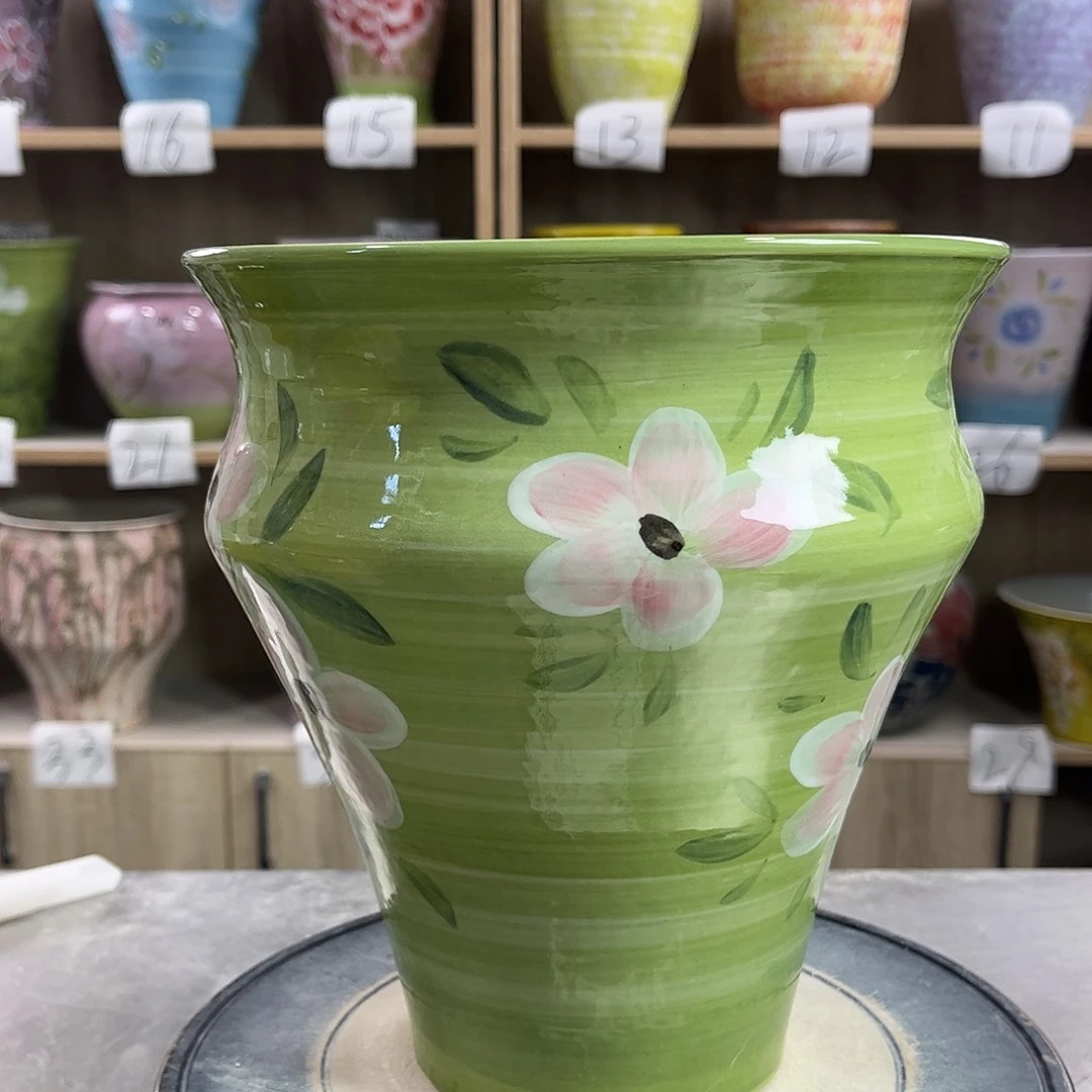 景德镇陶瓷花盆花盆