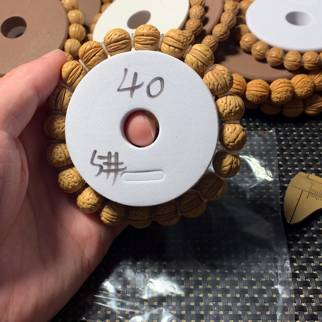 -***⑥手串桃核5号链接，